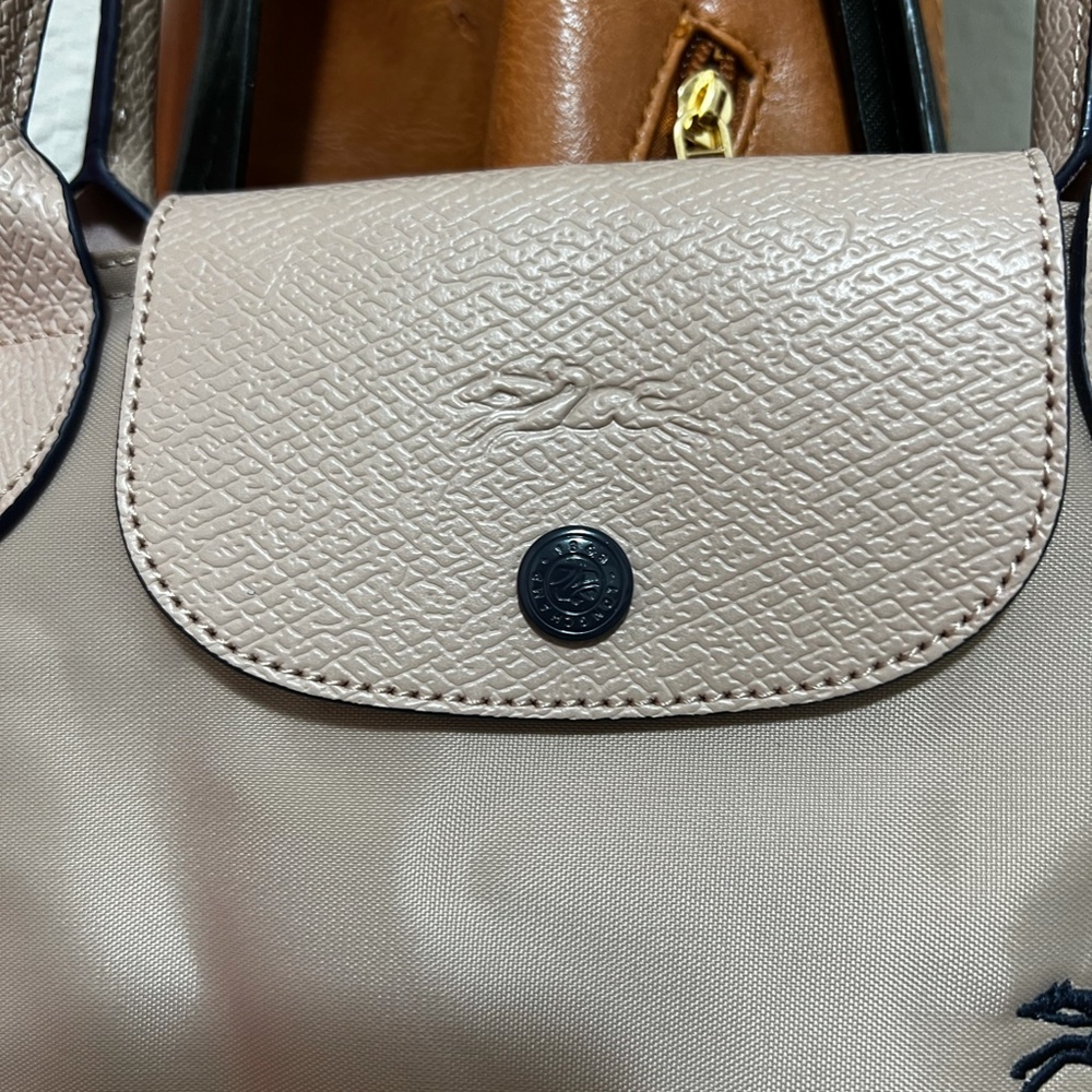 SOLD - Longchamp Le Plige medium tote bag - NEW, blush color - Picture 4 of 7